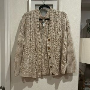 Pull and bear tan cardigan 🐻